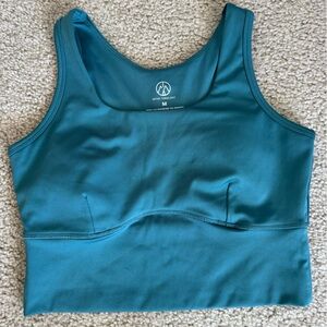 Teal Sports Bra